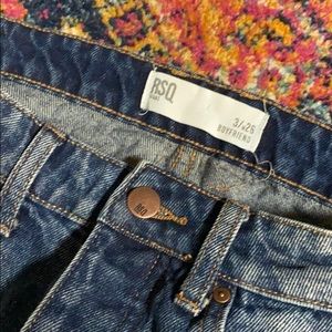 RSQ Cropped Boyfriend Jeans